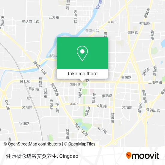 健康概念瑶浴艾灸养生 map