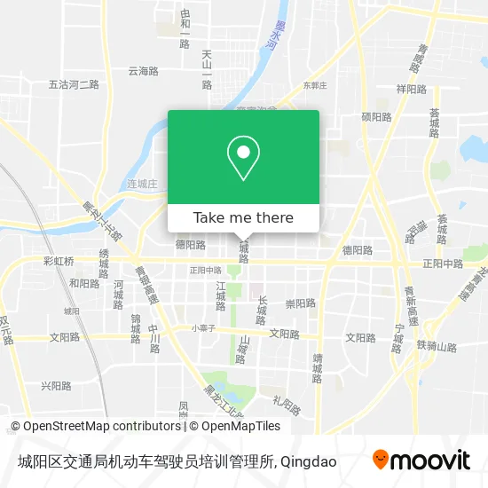 城阳区交通局机动车驾驶员培训管理所 map
