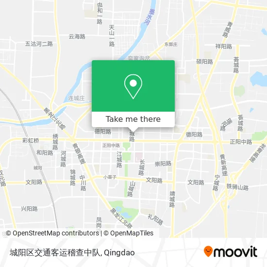 城阳区交通客运稽查中队 map