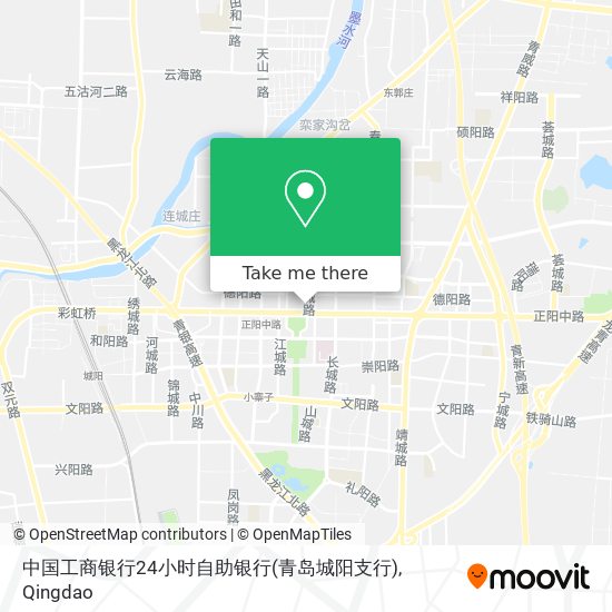 中国工商银行24小时自助银行(青岛城阳支行) map