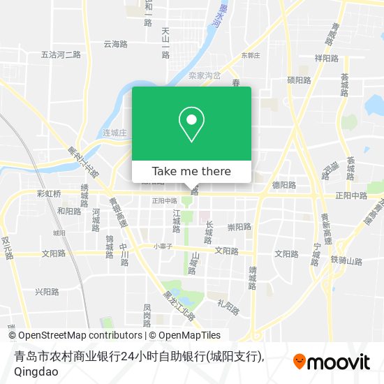 青岛市农村商业银行24小时自助银行(城阳支行) map