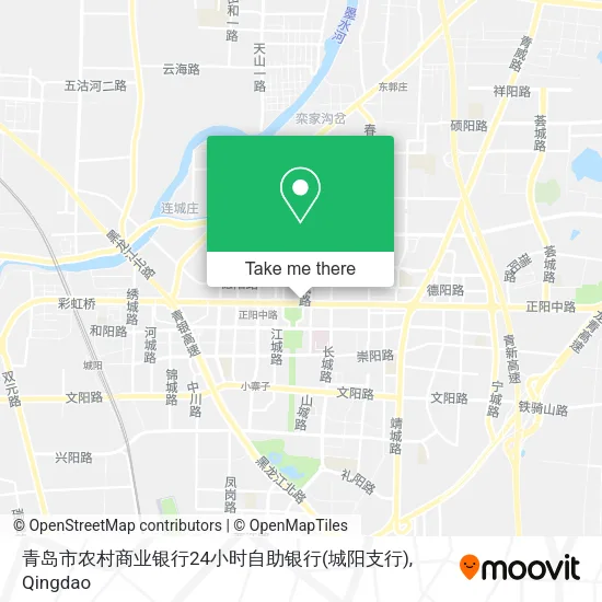 青岛市农村商业银行24小时自助银行(城阳支行) map