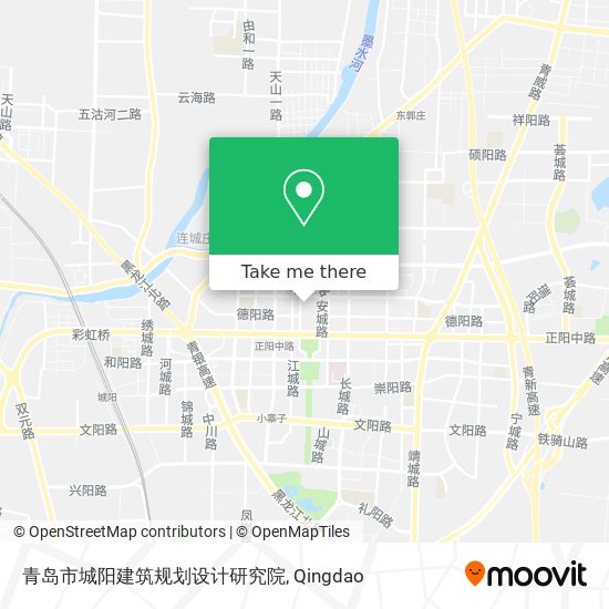 青岛市城阳建筑规划设计研究院 map