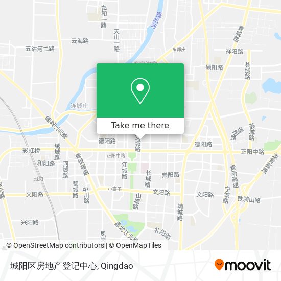 城阳区房地产登记中心 map
