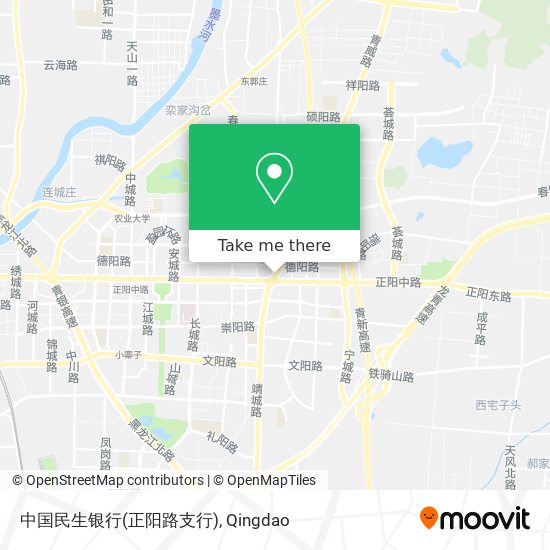 中国民生银行(正阳路支行) map