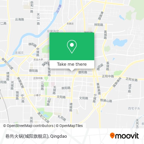 巷尚火锅(城阳旗舰店) map