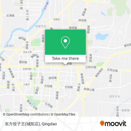 东方饺子王(城阳店) map