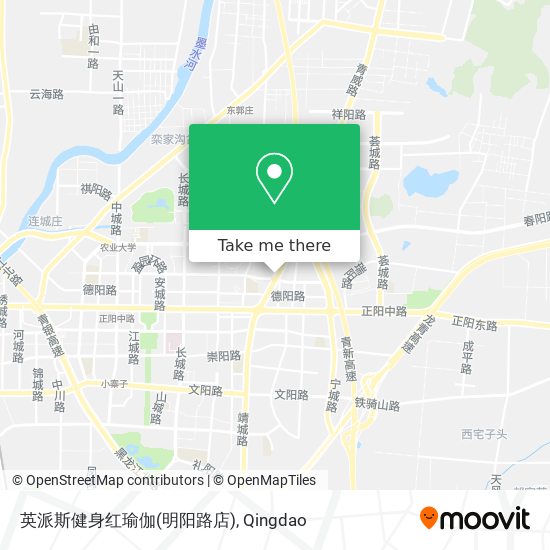 英派斯健身红瑜伽(明阳路店) map