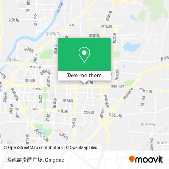 溢德鑫贵爵广场 map