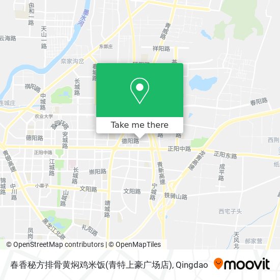 春香秘方排骨黄焖鸡米饭(青特上豪广场店) map
