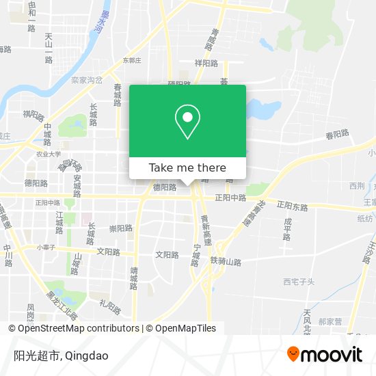 阳光超市 map