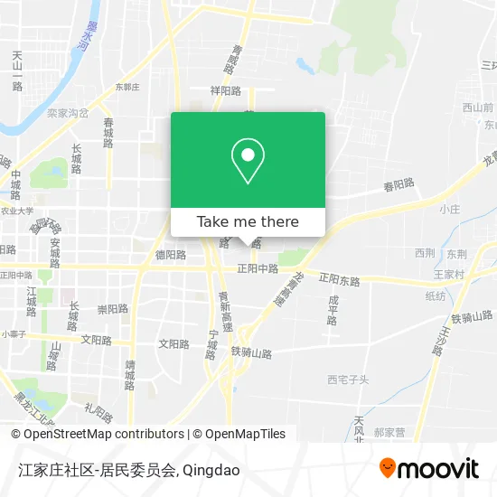 江家庄社区-居民委员会 map