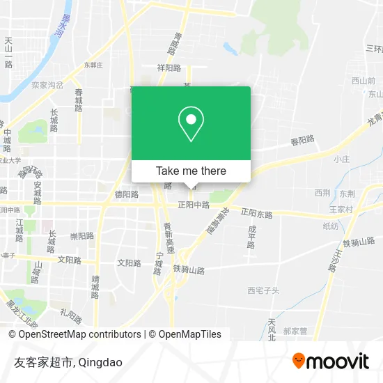 友客家超市 map