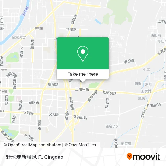 野玫瑰新疆风味 map