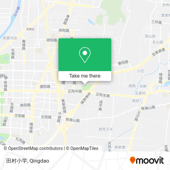 田村小学 map