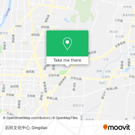 后田文化中心 map