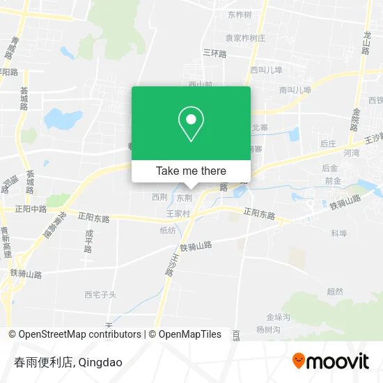 春雨便利店 map