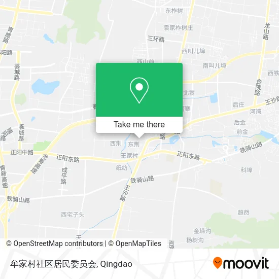牟家村社区居民委员会 map