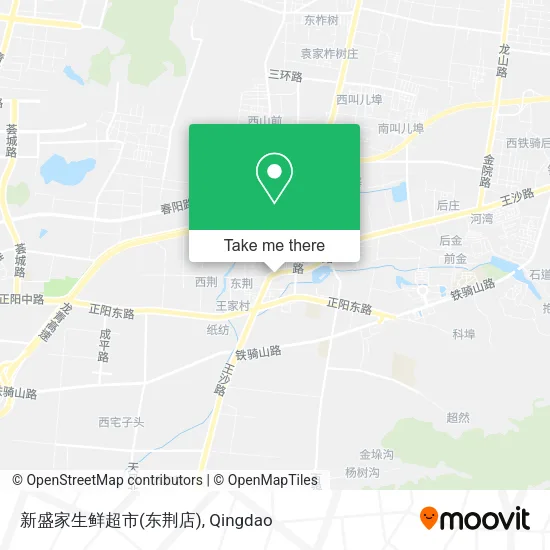 新盛家生鲜超市(东荆店) map