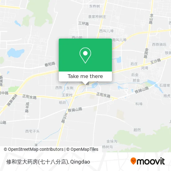 修和堂大药房(七十八分店) map