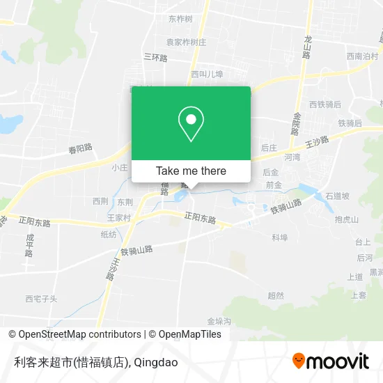 利客来超市(惜福镇店) map