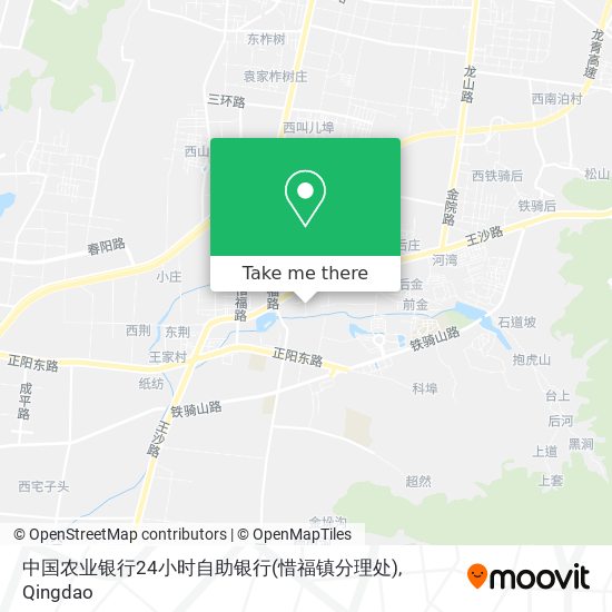 中国农业银行24小时自助银行(惜福镇分理处) map
