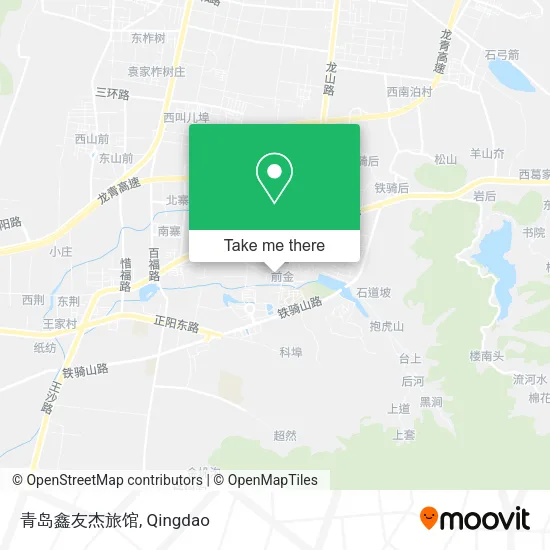 青岛鑫友杰旅馆 map