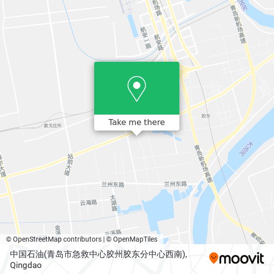 中国石油(青岛市急救中心胶州胶东分中心西南) map