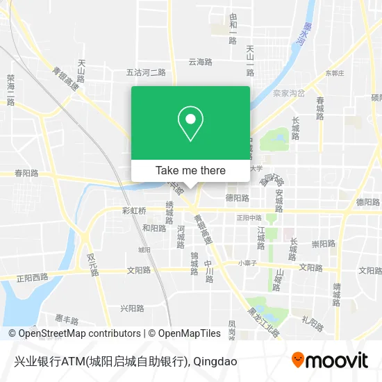 兴业银行ATM(城阳启城自助银行) map