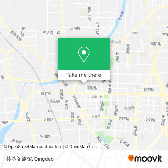 荟萃阁旅馆 map