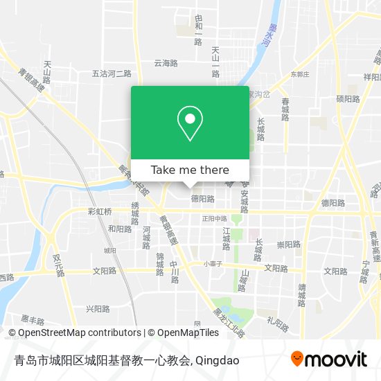 青岛市城阳区城阳基督教一心教会 map