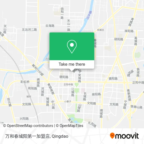 万和春城阳第一加盟店 map