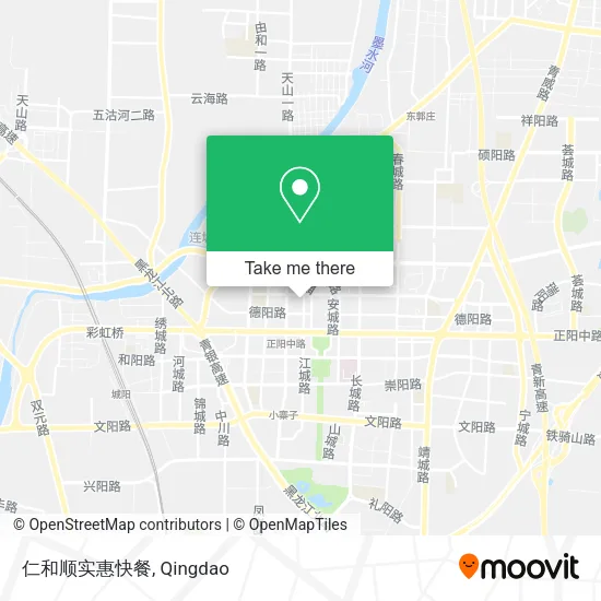仁和顺实惠快餐 map