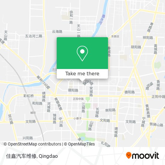 佳鑫汽车维修 map