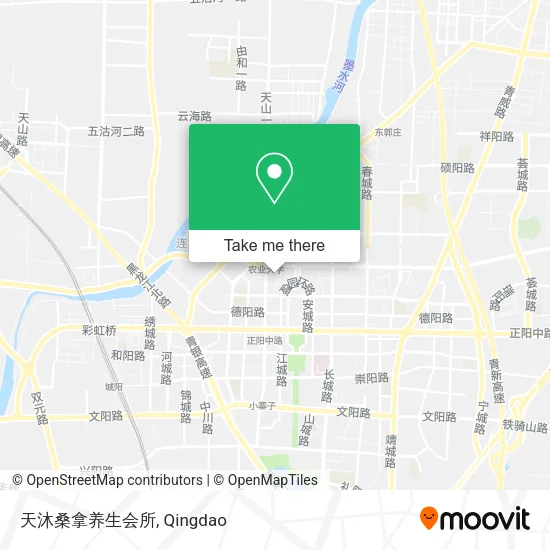 天沐桑拿养生会所 map