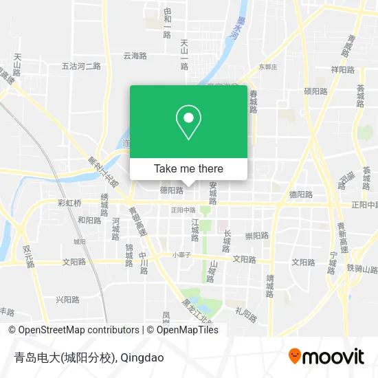 青岛电大(城阳分校) map