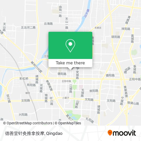 德善堂针灸推拿按摩 map