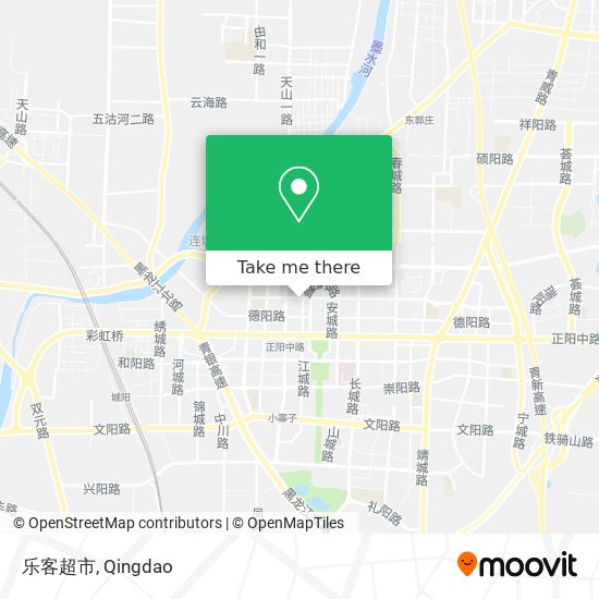 乐客超市 map