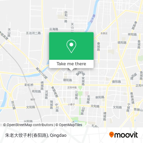 朱老大饺子村(春阳路) map