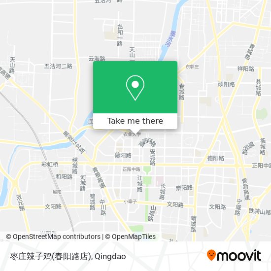枣庄辣子鸡(春阳路店) map