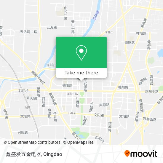 鑫盛发五金电器 map