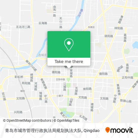 青岛市城市管理行政执法局规划执法大队 map