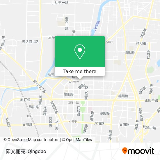 阳光丽苑 map