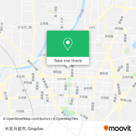 长富兴超市 map
