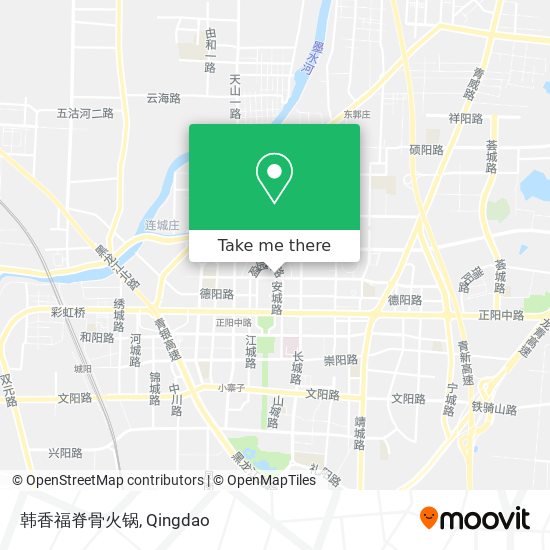 韩香福脊骨火锅 map