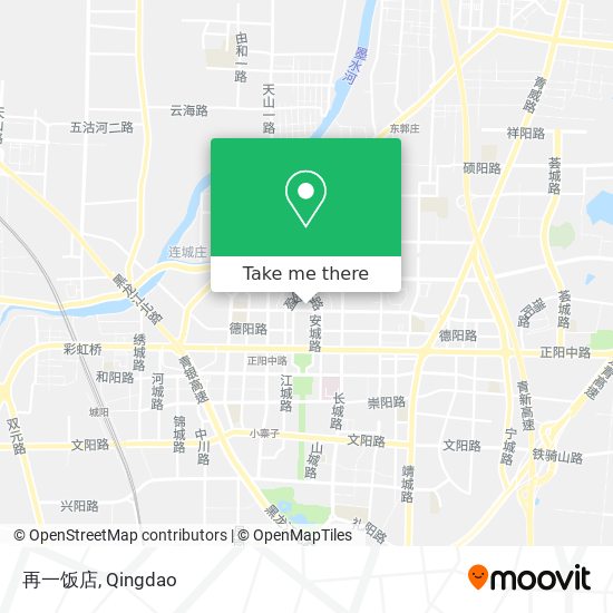 再一饭店 map