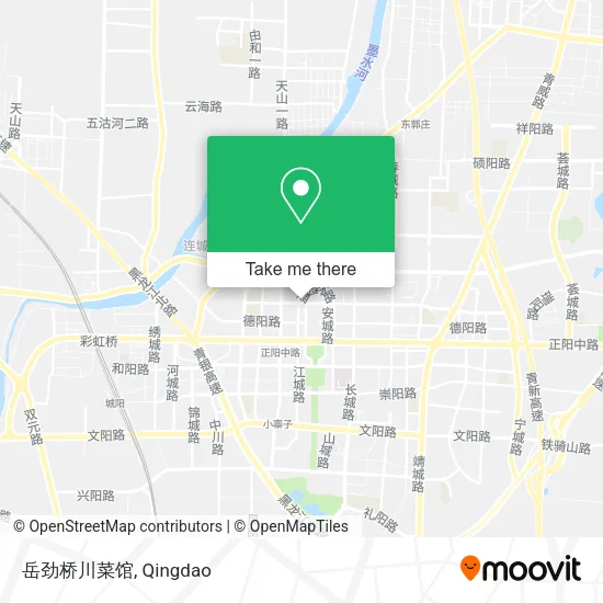 岳劲桥川菜馆 map