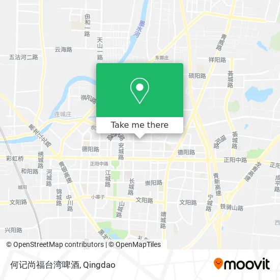 何记尚福台湾啤酒 map