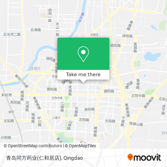 青岛同方药业(仁和居店) map