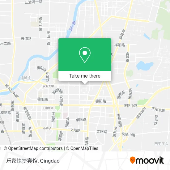 乐家快捷宾馆 map